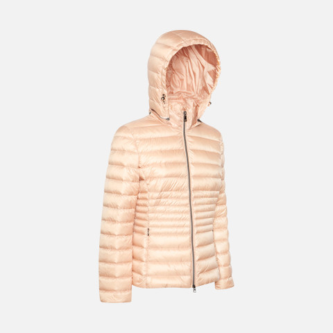short down jacket JAYSEN WOMAN Peach whip - image number 3 | GEOX