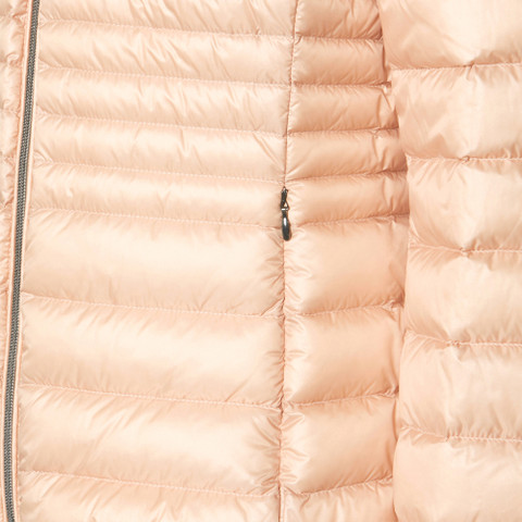 short down jacket JAYSEN WOMAN Peach whip - image number 8 | GEOX
