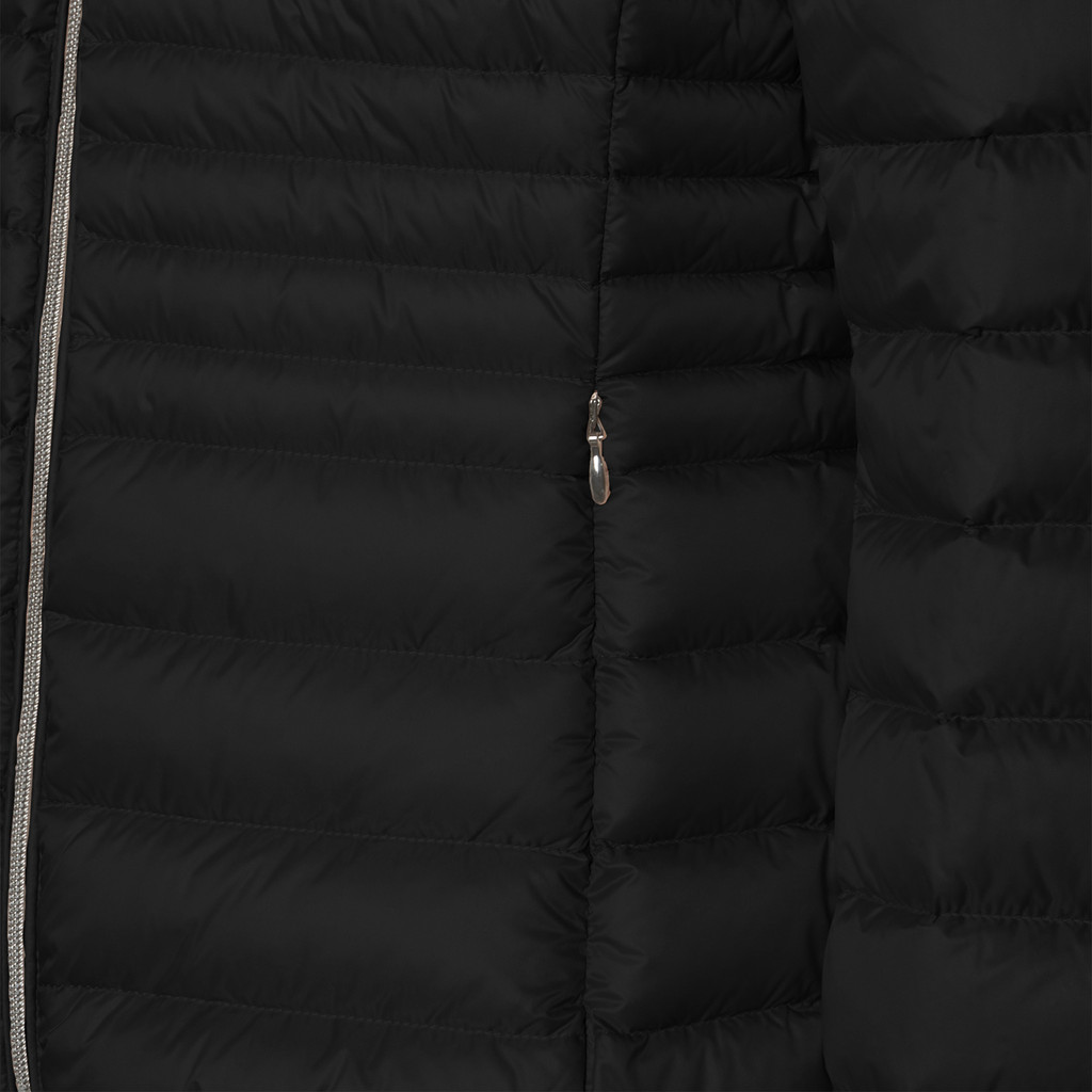 short down jacket JAYSEN WOMAN Black - image number 5 | GEOX