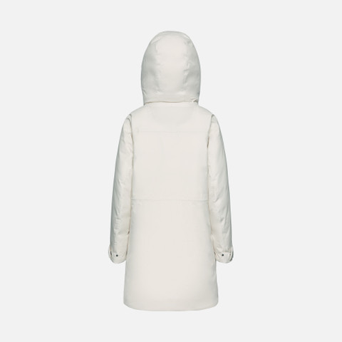 waterproof jacket GENDRY ABX WOMAN Moonbeam - image number 4 | GEOX