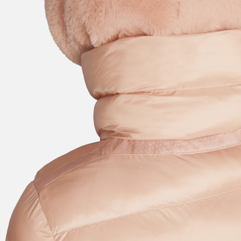 jacket with hood DESYA WOMAN Misty Rose - image number 6 | GEOX