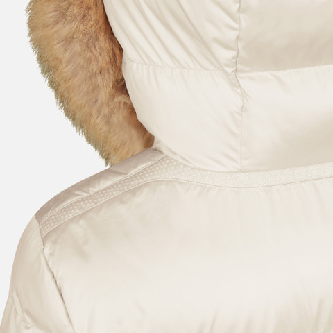 Jacket with hood BACKSIE WOMAN Moonbeam - image number 7 | GEOX