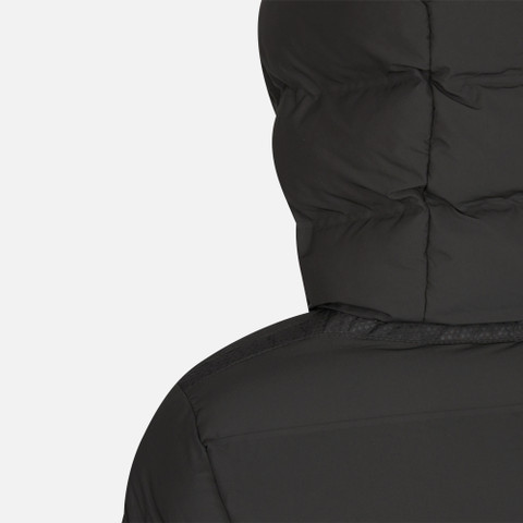 synthetic down jacket SPHERICA WOMAN Black - image number 6 | GEOX