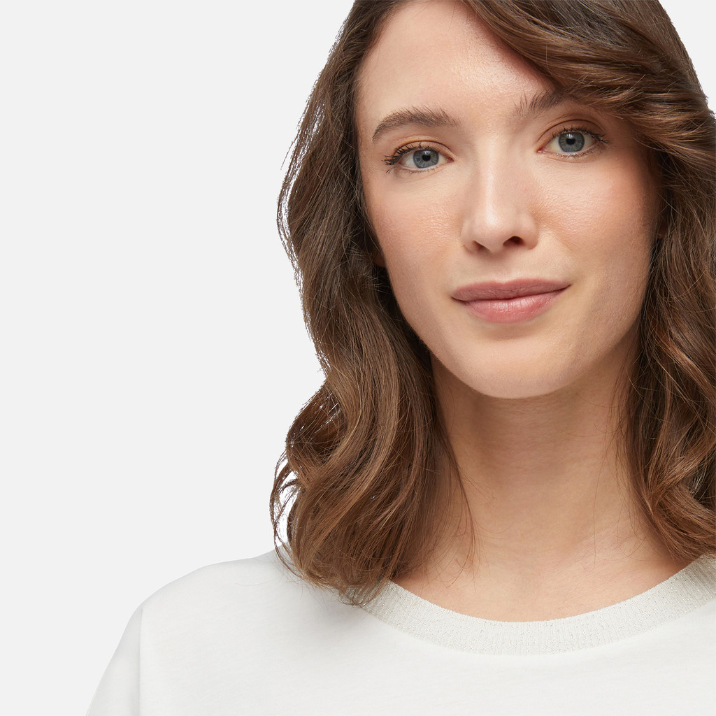 Tシャツ・カットソー GCDS Women Tops B1MM2305JH910 Beige 240626187d5826e1f509b5d5b3ac72