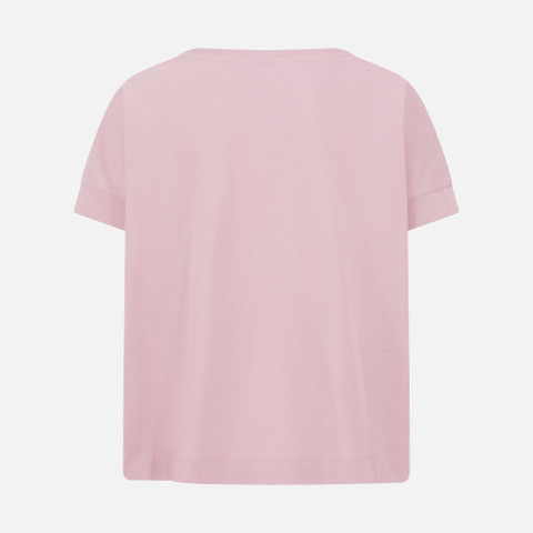 t-shirt T-SHIRT WOMAN Dawn Pink - image number 4 | GEOX