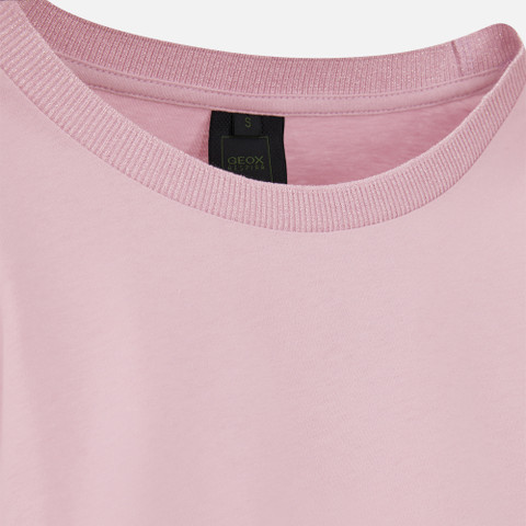 t-shirt T-SHIRT WOMAN Dawn Pink - image number 7 | GEOX