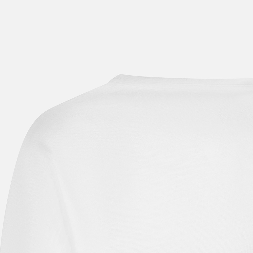 t-shirt T-SHIRT WOMAN White - image number 6 | GEOX