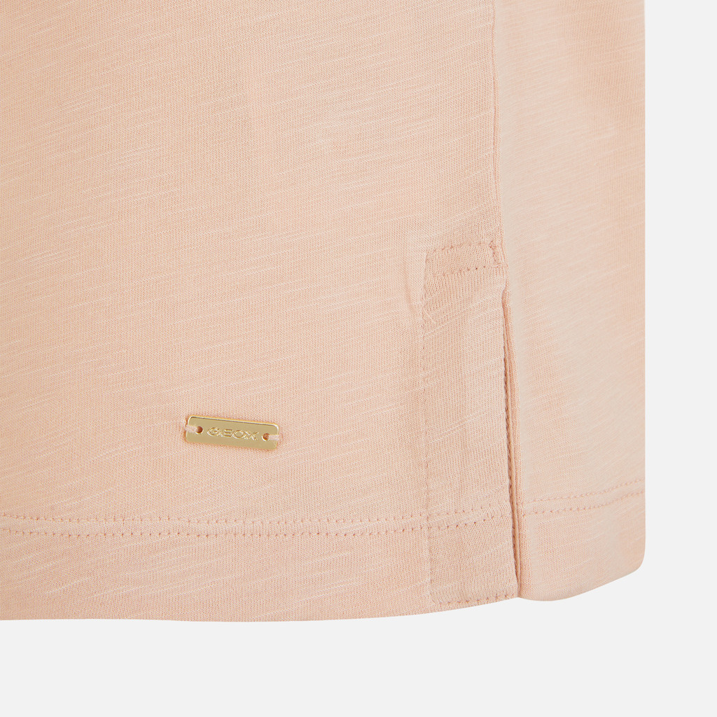 polo shirt POLO WOMAN Cameo Rose - image number 7 | GEOX