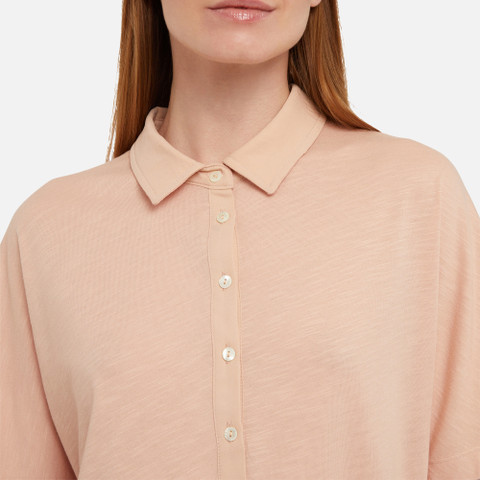 polo shirt POLO WOMAN Cameo Rose - image number 8 | GEOX