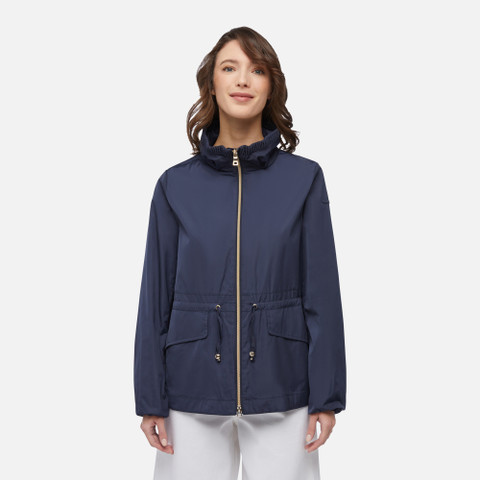 mid-season jacket GENZIANA WOMAN Navy blazer - image number 1 | GEOX
