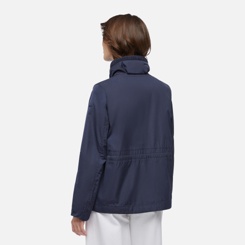 mid-season jacket GENZIANA WOMAN Navy blazer - image number 5 | GEOX