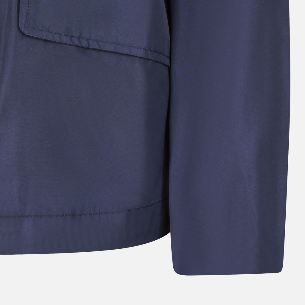 mid-season jacket GENZIANA WOMAN Navy blazer - image number 7 | GEOX