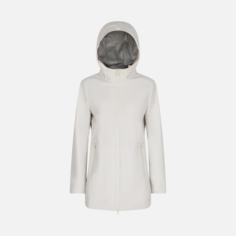 long parka SPHERICA WOMAN Moonbeam - image number 0 | GEOX