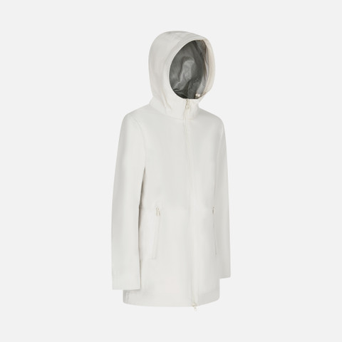 long parka SPHERICA WOMAN Moonbeam - image number 2 | GEOX