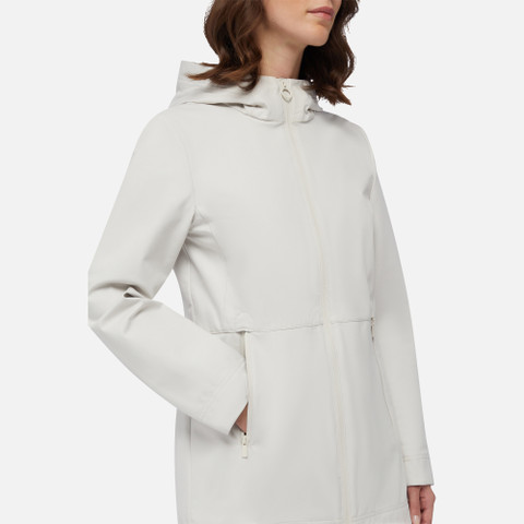 long parka SPHERICA WOMAN Moonbeam - image number 8 | GEOX