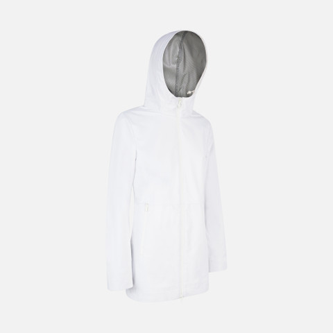 Long parka SPHERICA WOMAN White - image number 5 | GEOX