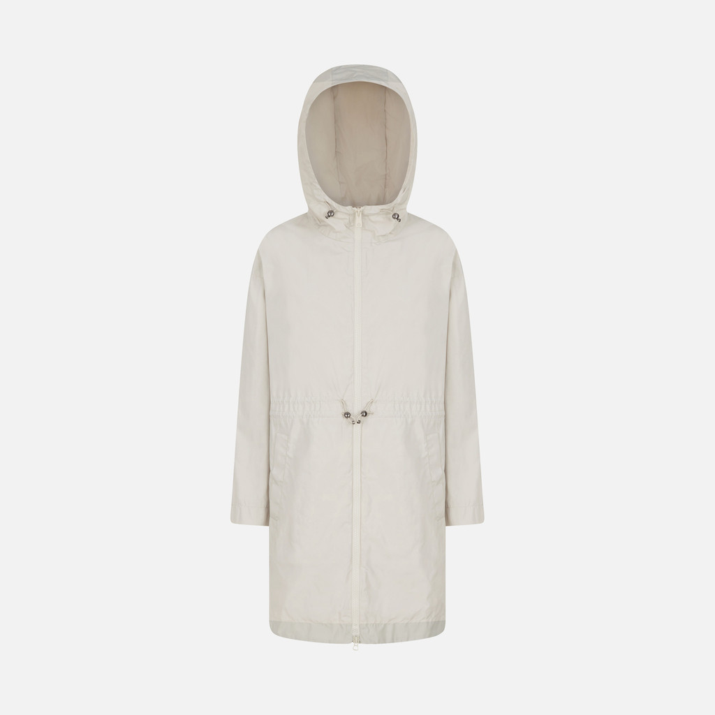mid-season jacket BULMYA WOMAN Moonbeam - image number 0 | GEOX