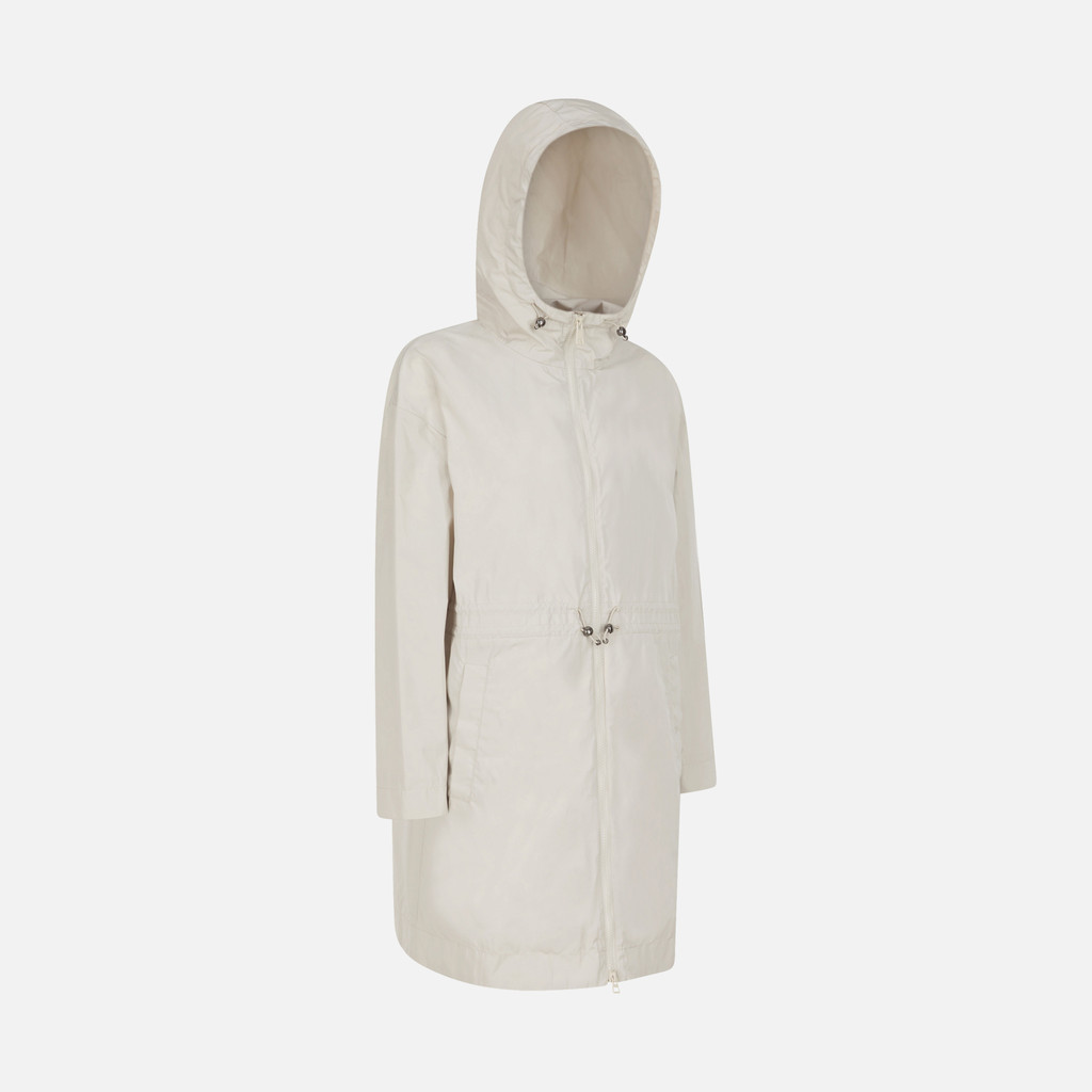 mid-season jacket BULMYA WOMAN Moonbeam - image number 2 | GEOX