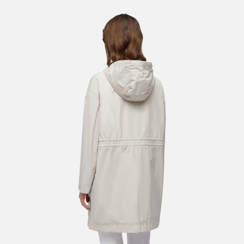 mid-season jacket BULMYA WOMAN Moonbeam - image number 5 | GEOX