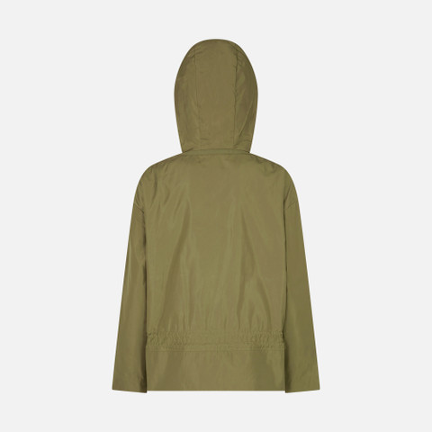 jacket with hood BULMYA WOMAN Burnt olive - image number 4 | GEOX