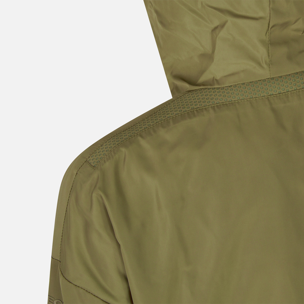 jacket with hood BULMYA WOMAN Burnt olive - image number 6 | GEOX
