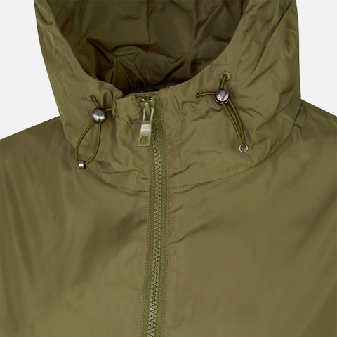 jacket with hood BULMYA WOMAN Burnt olive - image number 7 | GEOX