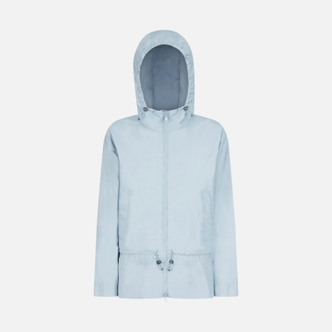 jacket with hood BULMYA WOMAN Winter Sky - image number 0 | GEOX