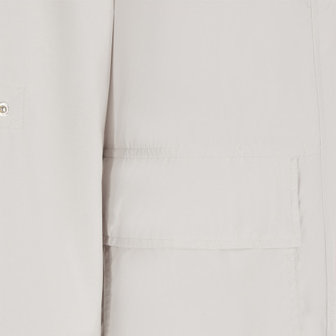 long parka DANDRA WOMAN Moonbeam - image number 7 | GEOX