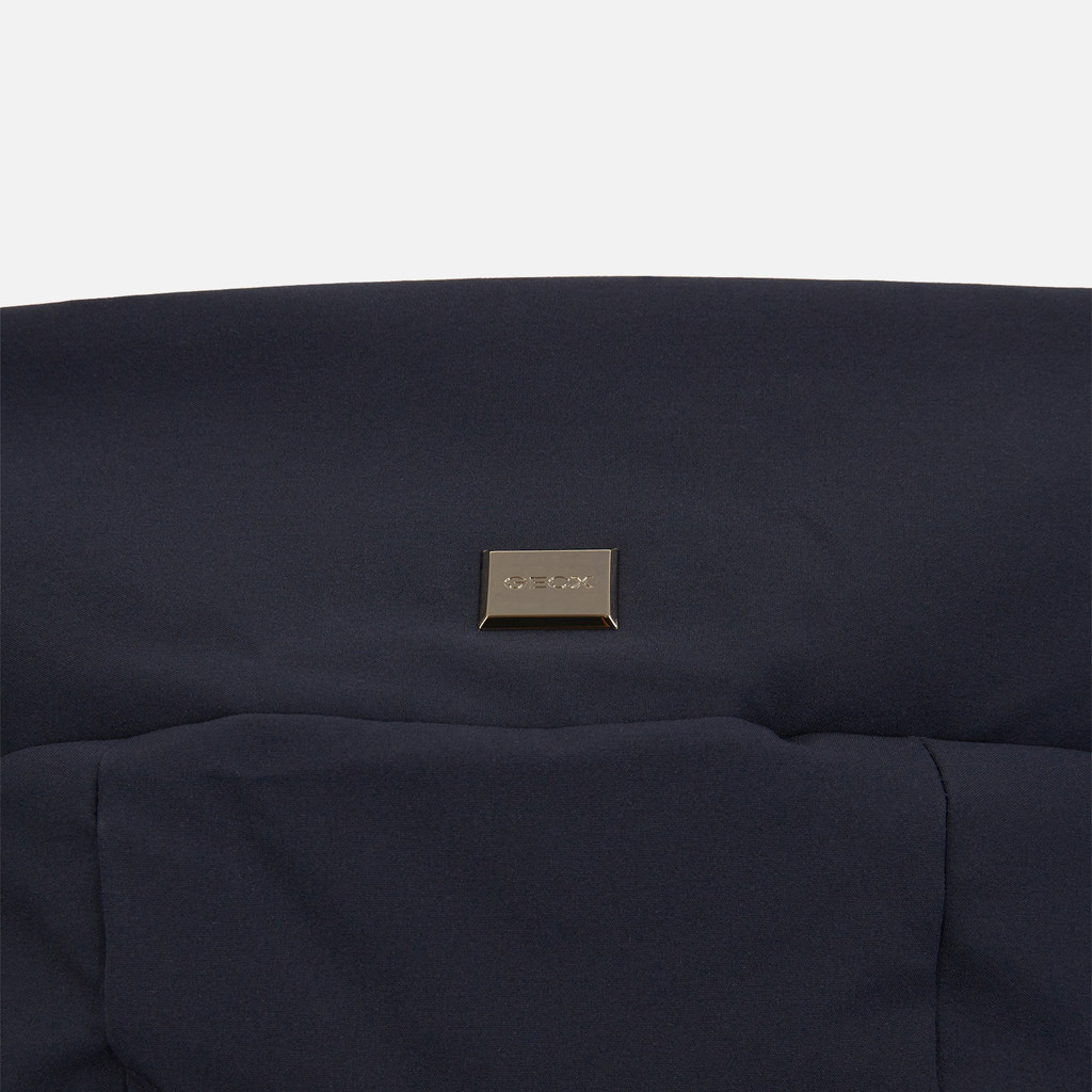 long parka NAHALA WOMAN Navy blazer - image number 7 | GEOX