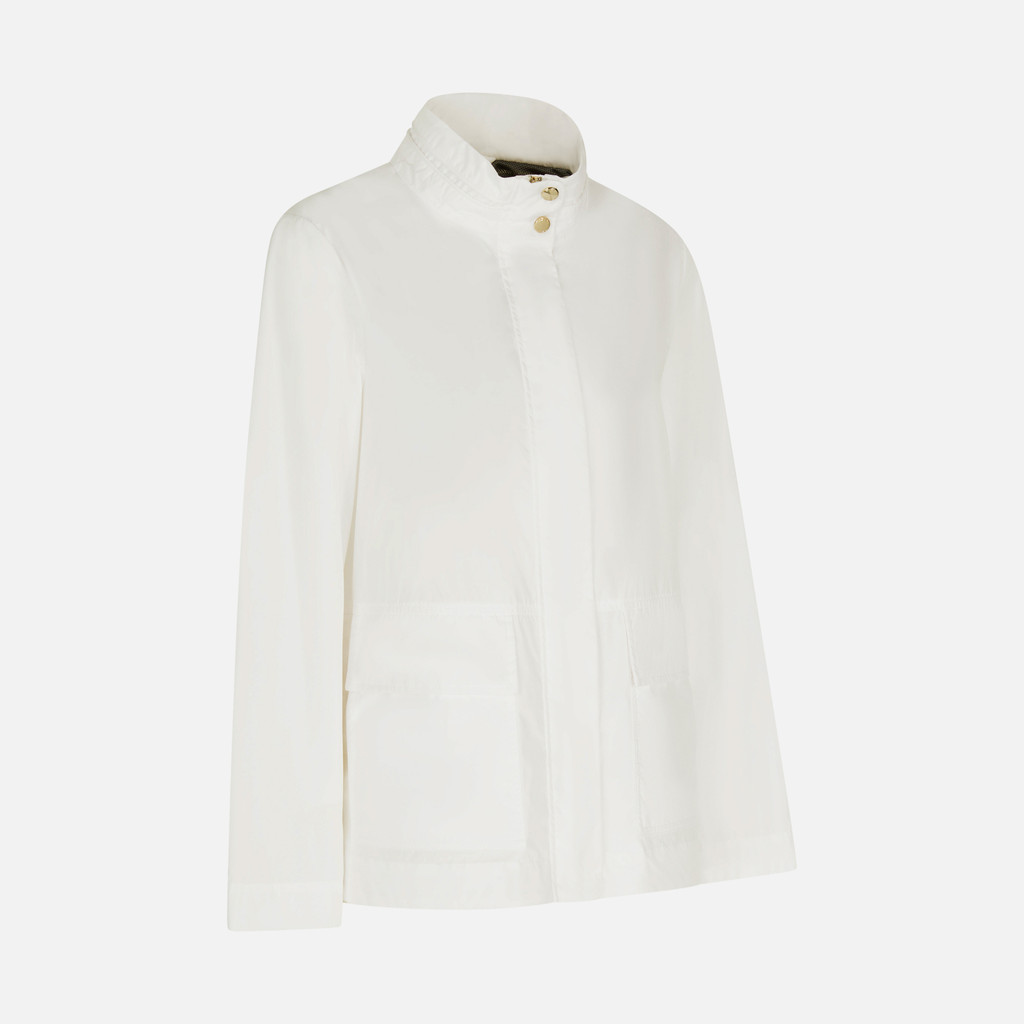 mid-season jacket DANDRA WOMAN White - image number 2 | GEOX