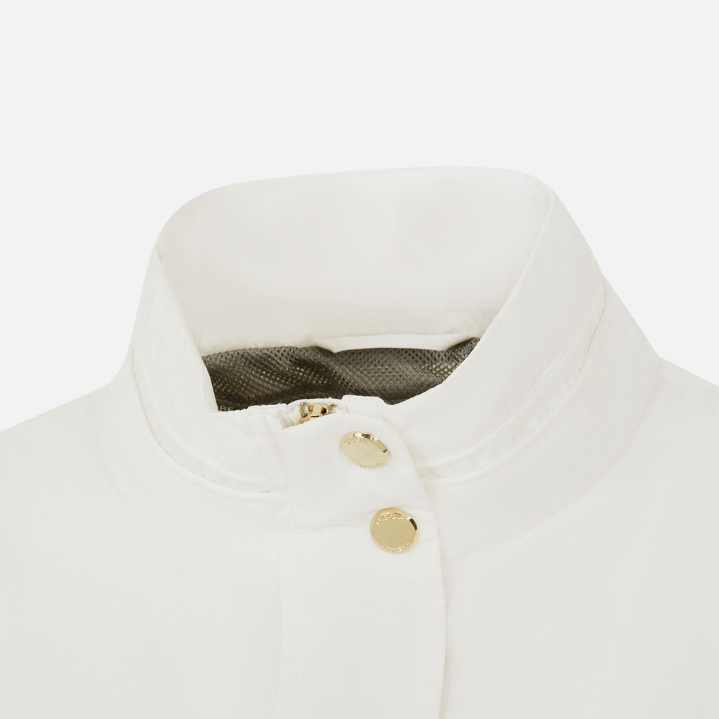 mid-season jacket DANDRA WOMAN White - image number 7 | GEOX