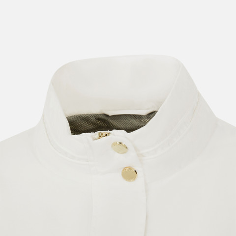 mid-season jacket DANDRA WOMAN White - image number 7 | GEOX