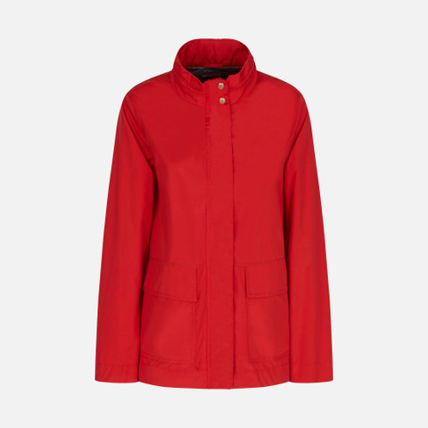 mid-season jacket DANDRA WOMAN Tomato red - image number 0 | GEOX