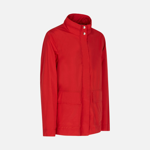 mid-season jacket DANDRA WOMAN Tomato red - image number 2 | GEOX