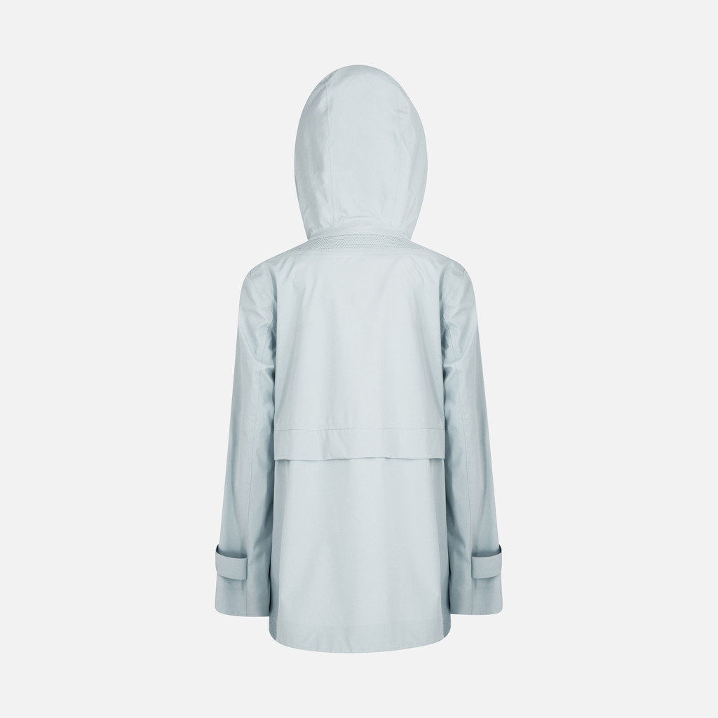 waterproof jacket GENDRY ABX WOMAN Winter Sky - image number 4 | GEOX