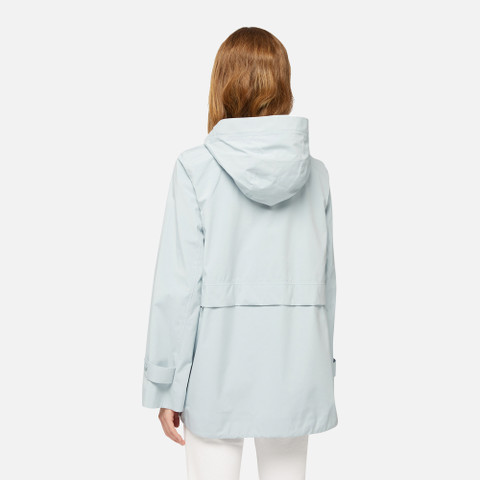 waterproof jacket GENDRY ABX WOMAN Winter Sky - image number 5 | GEOX