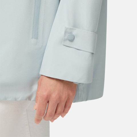 waterproof jacket GENDRY ABX WOMAN Winter Sky - image number 8 | GEOX