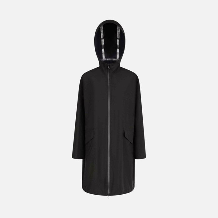 Waterproof jacket GENDRY ABX WOMAN Black | GEOX