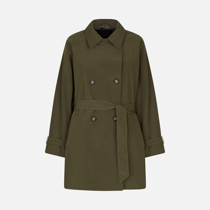 Trench ILDE MUJER Verde militar | GEOX