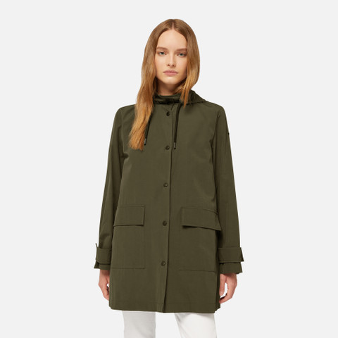long parka ILDE WOMAN Winter Moss - image number 1 | GEOX