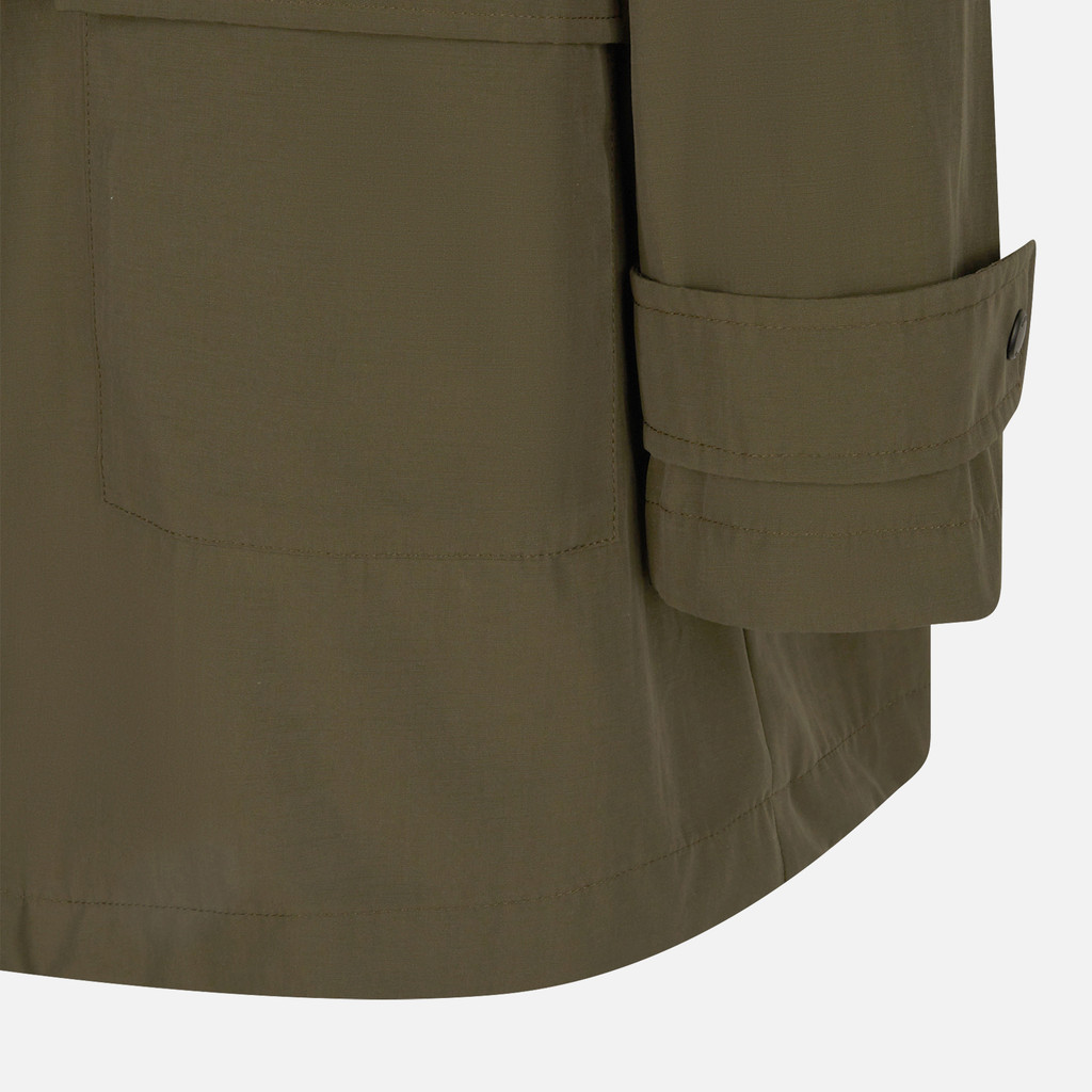 long parka ILDE WOMAN Winter Moss - image number 7 | GEOX