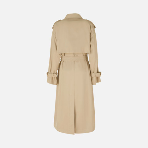 trench coat DIAMOND WOMAN Nougat - image number 4 | GEOX