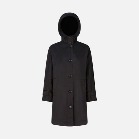 trench coat DIAMOND WOMAN Black - image number 0 | GEOX