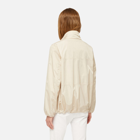 mid-season jacket SPHERICA WOMAN Moonbeam - image number 5 | GEOX