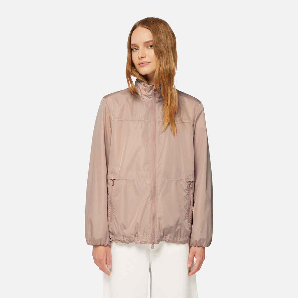 mid-season jacket SPHERICA WOMAN Rose Smoke - image number 1 | GEOX