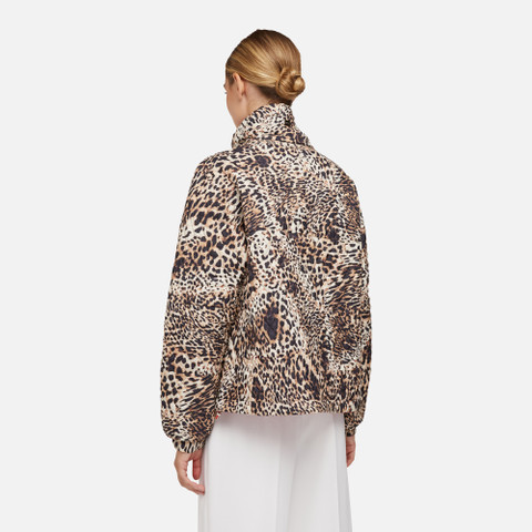reversible jacket DIAMOND WOMAN Macula/Koi Orange - image number 5 | GEOX