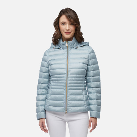 short down jacket JAYSEN WOMAN Winter Sky - image number 1 | GEOX