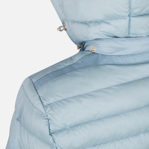 short down jacket JAYSEN WOMAN Winter Sky - image number 6 | GEOX