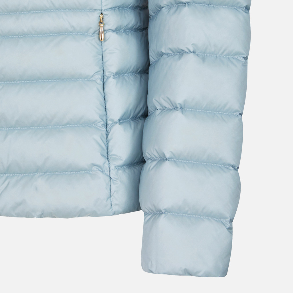 short down jacket JAYSEN WOMAN Winter Sky - image number 7 | GEOX