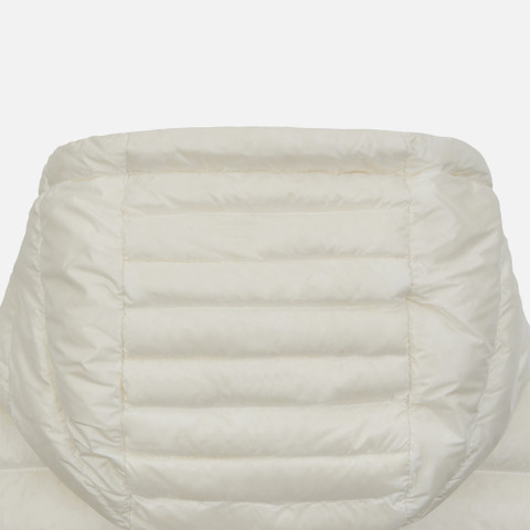 sleeveless down jacket JAYSEN WOMAN White - image number 7 | GEOX